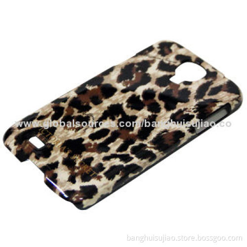 Fashion leopard grain design case for Samsung S4 phone